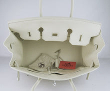 Load image into Gallery viewer, Hermes Birkin 35cm Togo Leather Handbags Beige Silver
