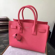 Load image into Gallery viewer, Yves Saint Laurent Baby Sac De Jour Bag In Rose Grained Leather
