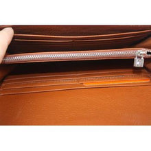 Load image into Gallery viewer, Hermes Wallet H1528 Lizard Leather Yellow
