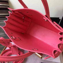 Load image into Gallery viewer, Yves Saint Laurent Baby Sac De Jour Bag In Rose Grained Leather
