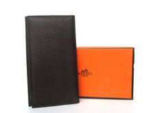 Load image into Gallery viewer, Hermes Wallet H2007 Ladies Cow Leather Coffee
