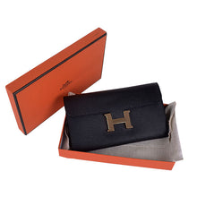 Load image into Gallery viewer, Hermes Wallet H6023 Wallet Black
