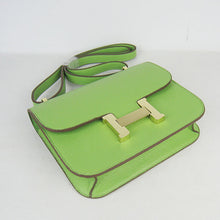 Load image into Gallery viewer, Hermes Constance Cowskin Leather Bag H017 green golden
