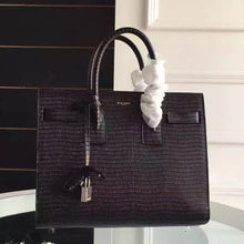 Load image into Gallery viewer, Yves Saint Laurent Small Sac De Jour Lizard Embossed Bag
