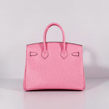 Load image into Gallery viewer, Hermes Birkin 30cm Ostrich Leather With Strap Pink Gold
