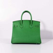 Load image into Gallery viewer, Hermes 30cm Birkin Bag Togo Leather With Strap Green Gold

