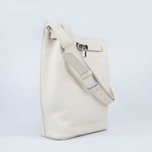 Load image into Gallery viewer, Hermes Nappa Leather Shoulder Bag H2804 beige Silver
