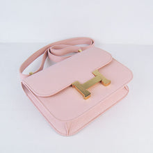 Load image into Gallery viewer, Hermes Constance Cowskin Leather Bag H017 pink golden
