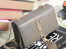 Load image into Gallery viewer, Yves Saint Laurent Mini Monogramme Bag In Original Leather Khaki
