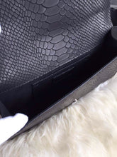 Load image into Gallery viewer, Yves Saint Laurent Python Classic Monogramme Clutch
