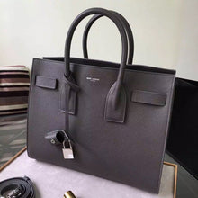Load image into Gallery viewer, Yves Saint Laurent Small Sac De Jour Bag In Black Grained Leather
