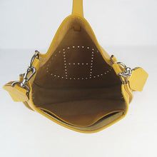 Load image into Gallery viewer, Hermes Evelyne I handbag H6309 yellow silver
