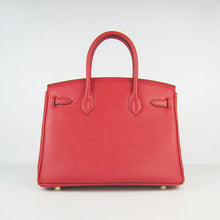 Load image into Gallery viewer, Hermes Birkin 30cm Togo Leather Handbags Red Golden
