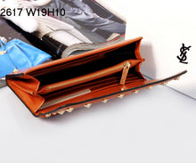 Load image into Gallery viewer, Yves Saint Laurent Flap Wallet Earth Yellow 2671
