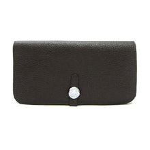Load image into Gallery viewer, Hermes Wallet H2003 Ladies Cow Leather Coffee
