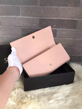 Load image into Gallery viewer, Yves Saint Laurent Pink Classic Monogramme Clutch Bag
