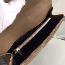 Load image into Gallery viewer, Yves Saint Laurent Large Monogram College Bag in Havane Goatskin
