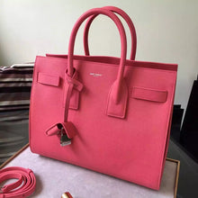 Load image into Gallery viewer, Yves Saint Laurent Small Sac De Jour Bag In Rose Grained Leather
