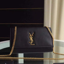 Load image into Gallery viewer, Yves Saint Laurent Medium Monogram Satchel In Black Leather
