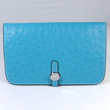 Load image into Gallery viewer, Hermes Wallet H001 Wallet Ostrich Skin
