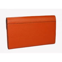 Load image into Gallery viewer, Hermes Wallet H569 Ladies Lambskin Orange
