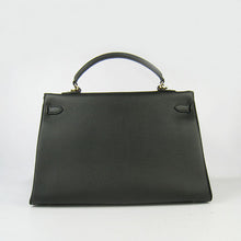 Load image into Gallery viewer, Hermes Kelly 35cm Togo Leather Handbag Black/Golden
