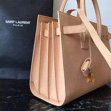 Load image into Gallery viewer, Yves Saint Laurent Small Sac De Jour Bag In Beige Leather
