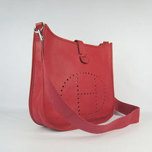 Load image into Gallery viewer, Hermes Evelyne I handbag H6309 red silver
