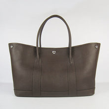 Load image into Gallery viewer, Hermes garden party handbag H2808 dark coffee
