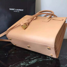 Load image into Gallery viewer, Yves Saint Laurent Small Sac De Jour Bag In Beige Leather
