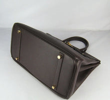Load image into Gallery viewer, Hermes Birkin 35cm Togo Leather Handbags Dark Coffee Golden
