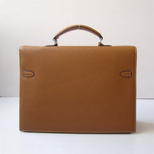 Load image into Gallery viewer, Hermes Briefcases H269 Briefcase Cow Leather Coffee Bag
