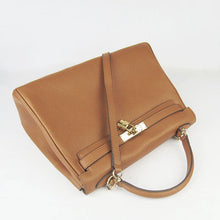 Load image into Gallery viewer, Hermes Kelly 32cm Togo Leather 6108 Light Coffee Golden
