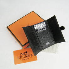 Load image into Gallery viewer, Hermes Wallet H022 Accessory Cow Leather Black
