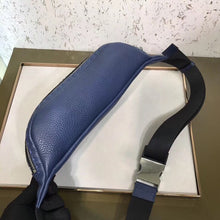 Load image into Gallery viewer, Fendi Belt Bag In Blue Romano Leather
