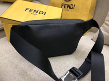 Load image into Gallery viewer, Fendi Belt Bag In Black Romano Leather
