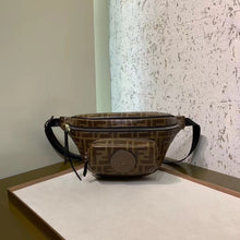 Load image into Gallery viewer, Fendi Belt Bag In Glazed Fabric With FF Motif

