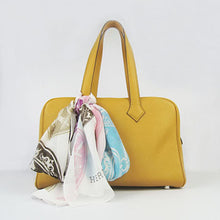 Load image into Gallery viewer, Hermes Togo leather handbag H2802 yellow
