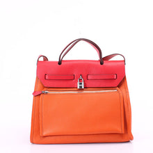 Load image into Gallery viewer, Hermes Herbag H1090 2way Orange
