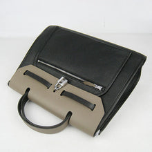 Load image into Gallery viewer, Hermes Herbag 60667 2way Cow Leather Grey
