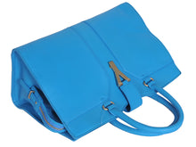 Load image into Gallery viewer, Yves Saint Laurent Cabas Chyc Large Leather Tote Blue
