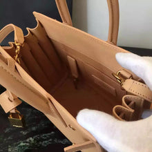 Load image into Gallery viewer, Yves Saint Laurent Nano Sac De Jour Bag In Beige Leather
