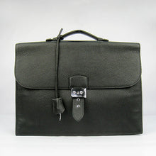 Load image into Gallery viewer, Hermes Briefcases 2813 Briefcase Black
