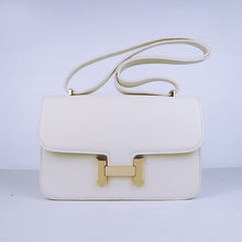 Load image into Gallery viewer, Hermes Calf Leather Message Bag H020 Beige Golden
