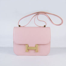 Load image into Gallery viewer, Hermes Constance Cowskin Leather Bag H017 pink golden
