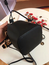 Load image into Gallery viewer, Fendi Mon Tresor Mini Bucket Bag In Black Calfskin
