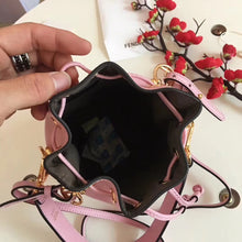 Load image into Gallery viewer, Fendi Mon Tresor Mini Bucket Bag In Pink Calfskin
