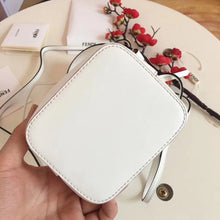 Load image into Gallery viewer, Fendi Mon Tresor Mini Bucket Bag In White Calfskin
