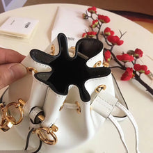 Load image into Gallery viewer, Fendi Mon Tresor Mini Bucket Bag In White Calfskin
