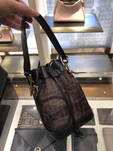 Load image into Gallery viewer, Fendi Mon Tresor Mini Bucket Bag In Tech Mesh

